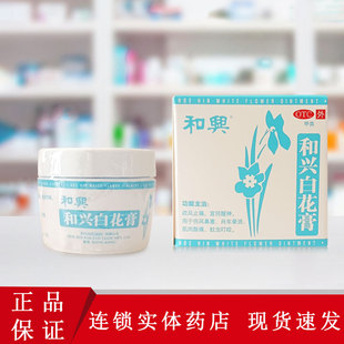 和兴白花膏23g 盒疏风止痛伤风鼻塞舟车晕浪肌肉酸痛蚊虫叮咬 1瓶