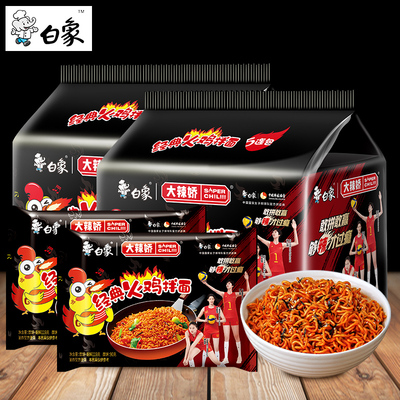 白象火鸡包装泡面拌面香辣
