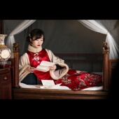 衔花鹿 气质 刺绣花加厚夹棉过新年旗袍红色年轻款 一城风絮 中式