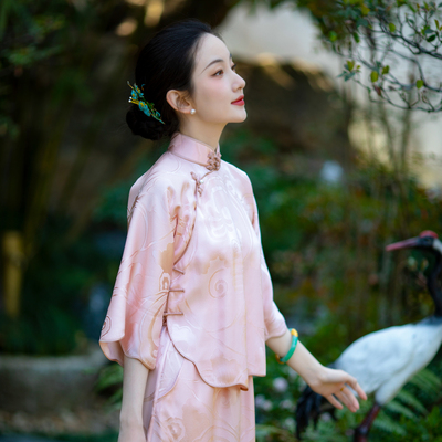 花涧雨丨一城风絮丨民国风上衣
