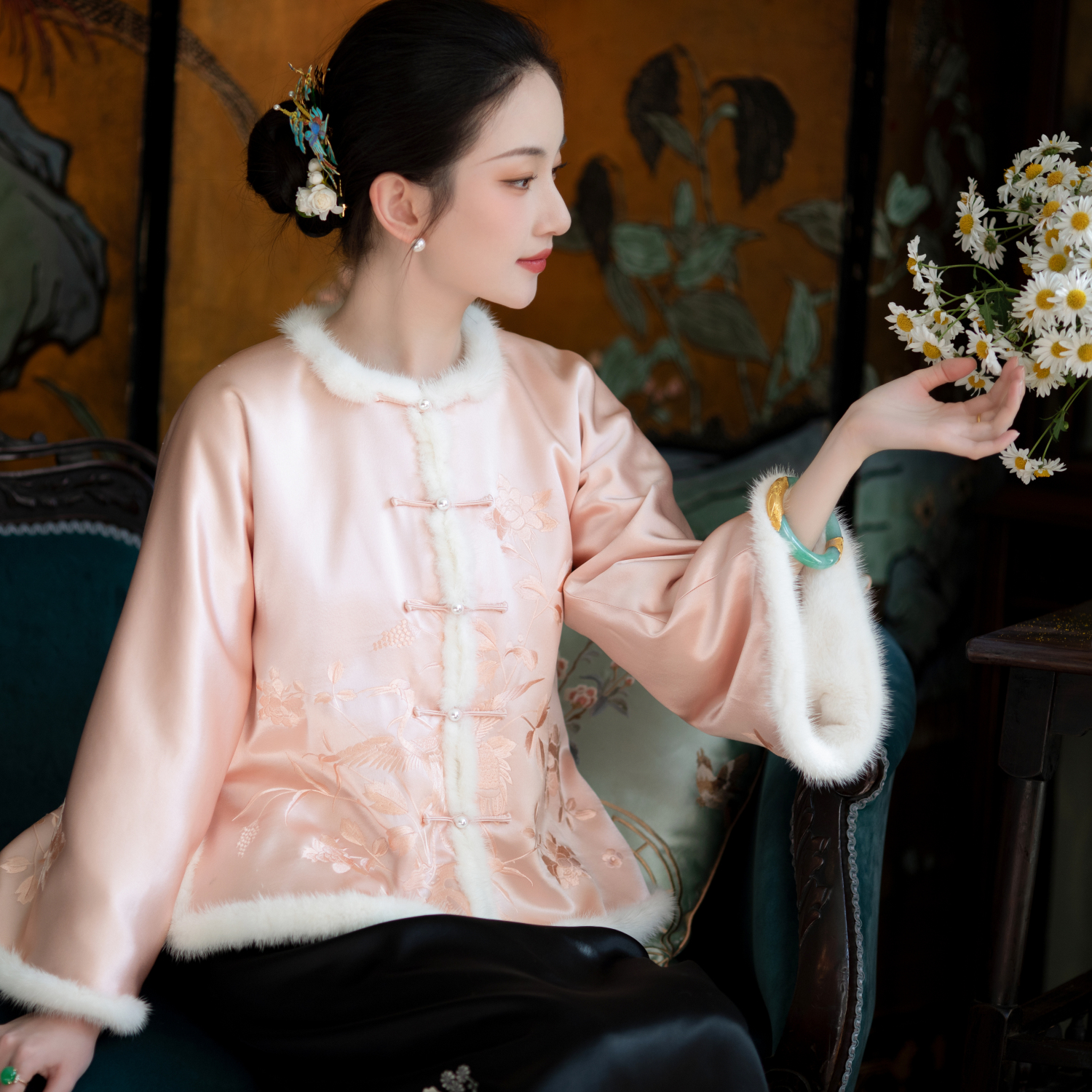 粉黛露浓丨一城风絮丨秋冬厚外套