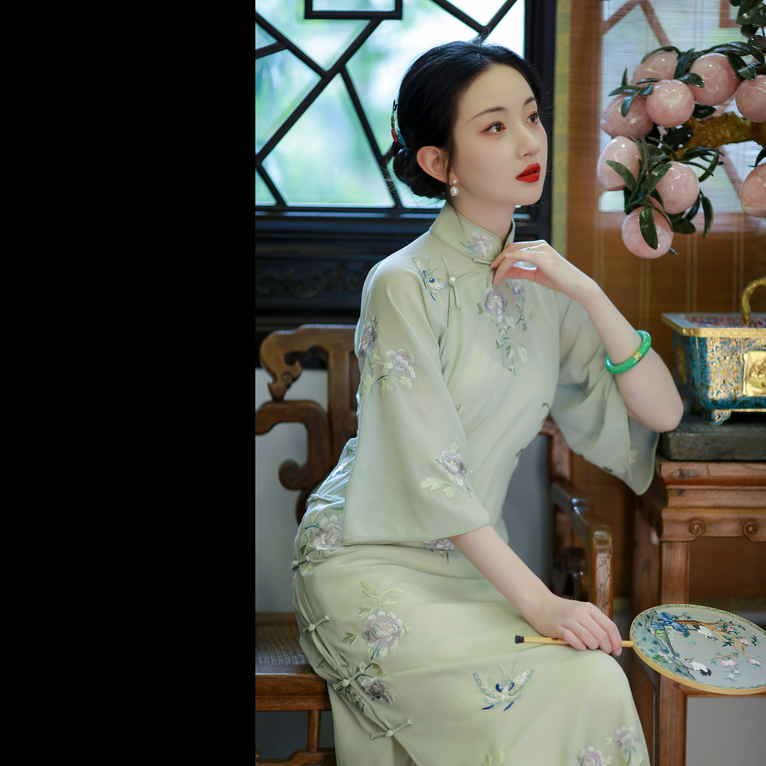 闲语春纱丨一城风絮丨民国风旗袍