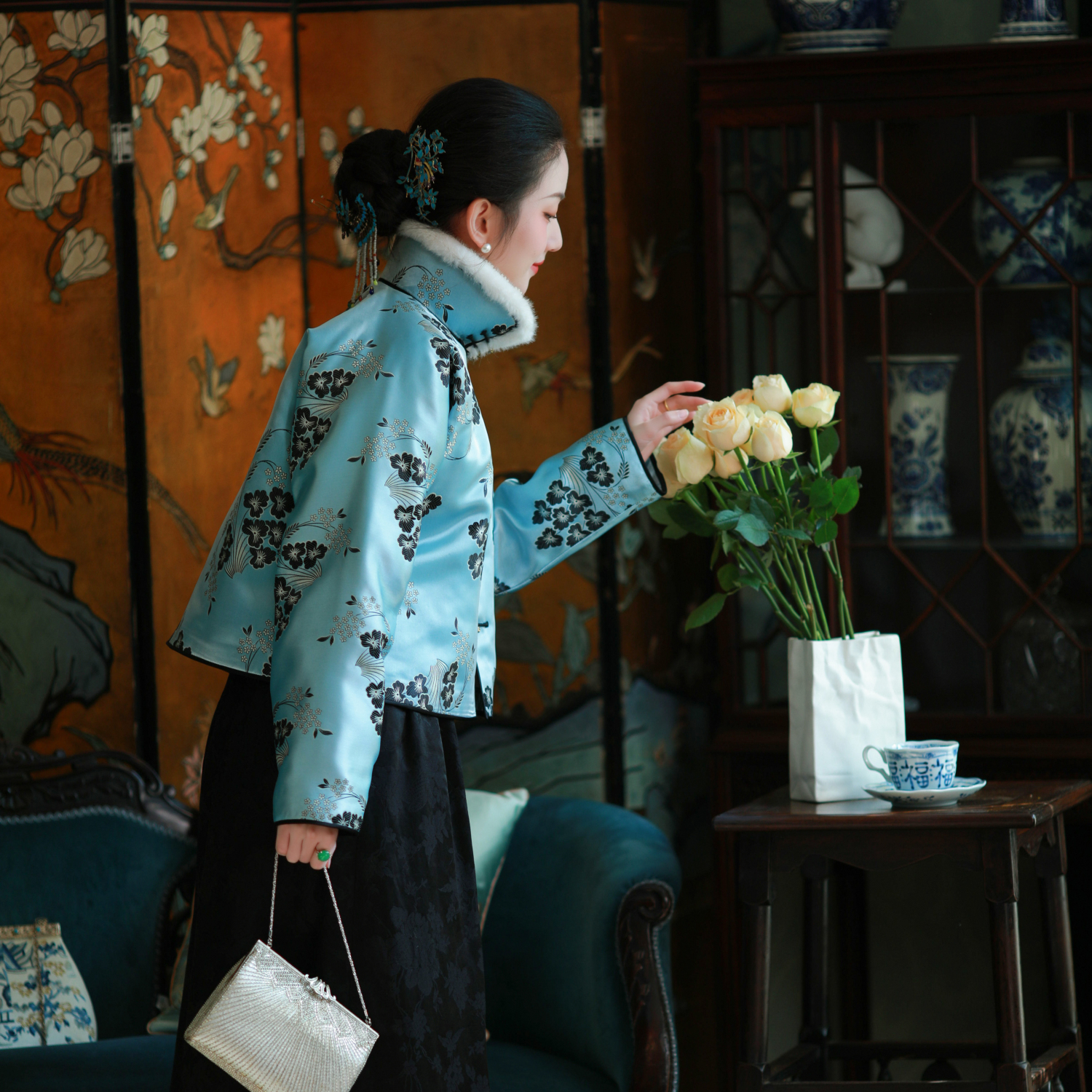 霜叶梦溪丨一城风絮丨秋冬夹棉袄