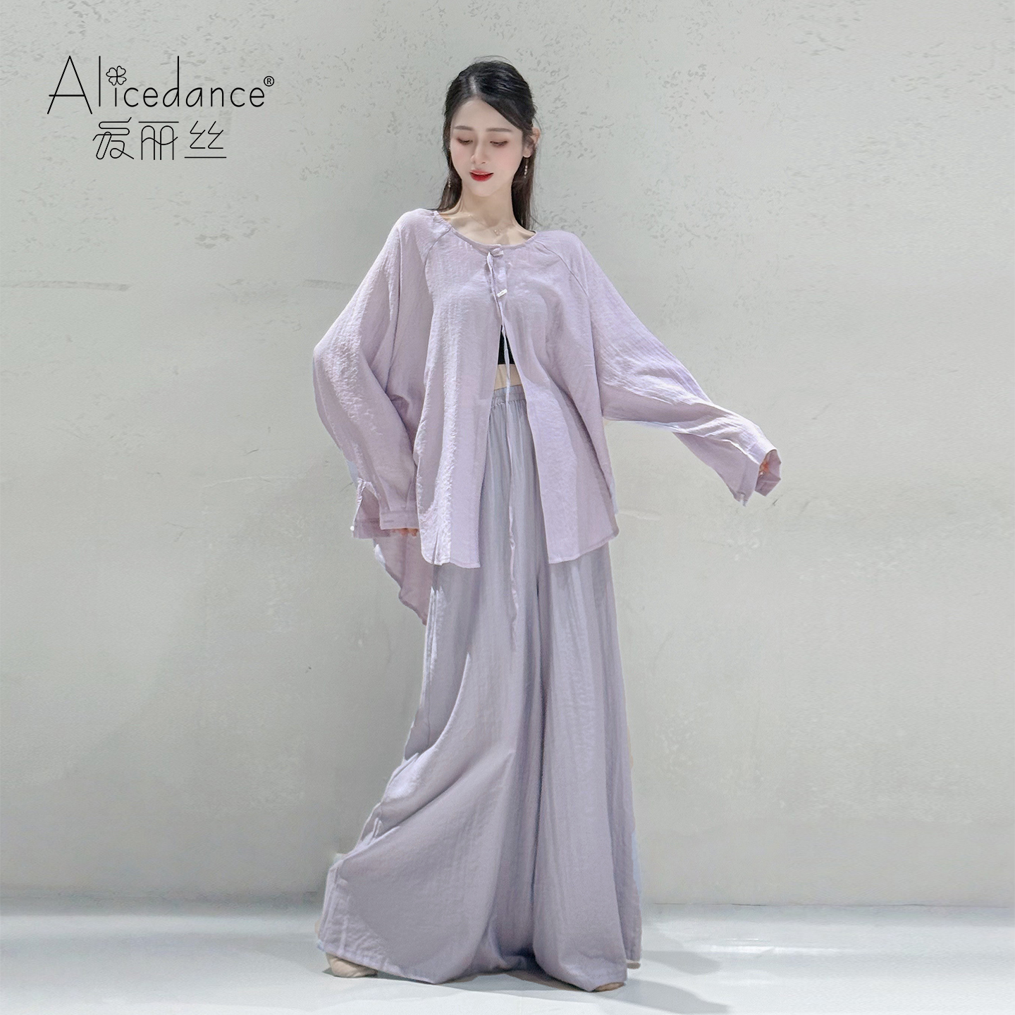 alicedance现代舞衬衫舞蹈上衣