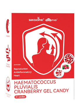 SUNDUOPHD朵博士英国进口妙玲医生爱女人蔓越莓雨生红球藻虾青素