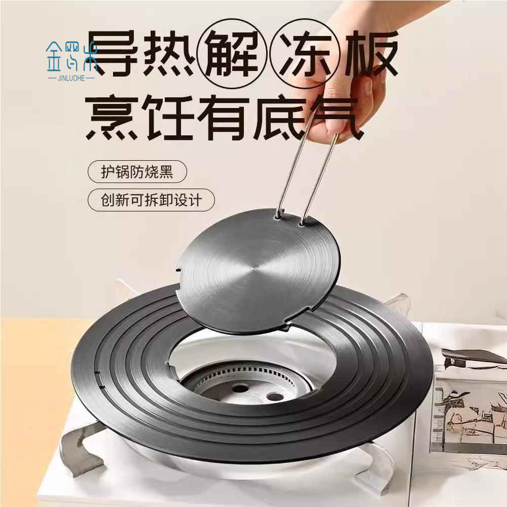 可拆卸导热板导热盘家用隔热板珐琅锅煤燃气灶解冻防锅底烧黑神器