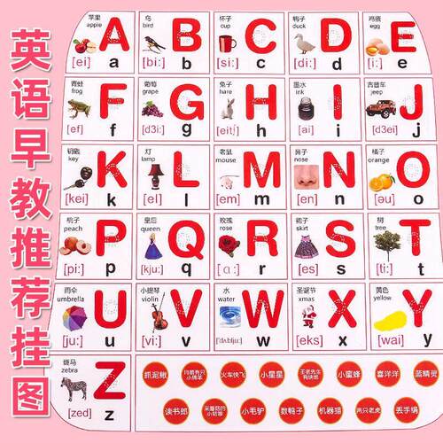 35460abcd26个字母表小学生英文