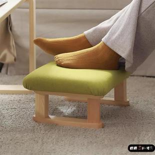 办公室桌下脚踏板脚垫工位增高板垫脚凳沙发踩脚凳防翘二郎腿矮凳