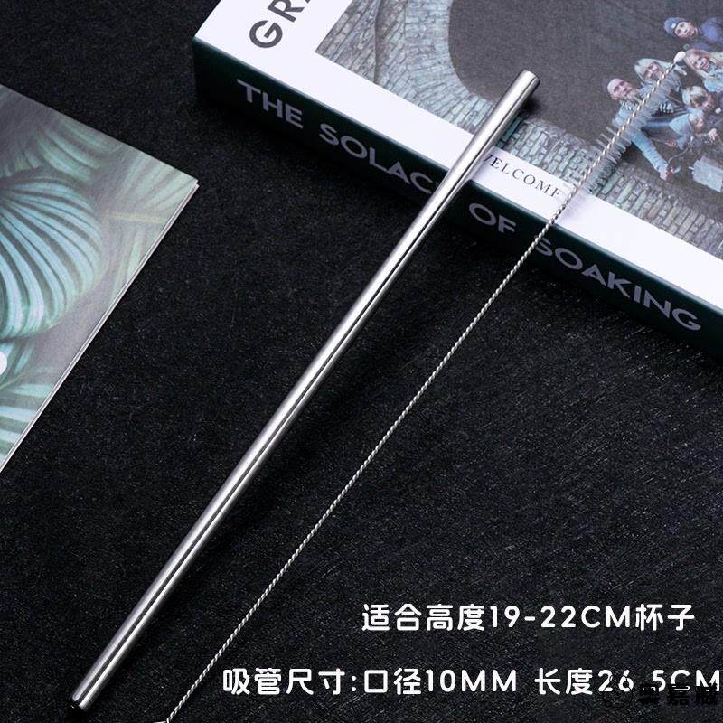 W. 직경 10mm265cm 직선 빨대 브러시