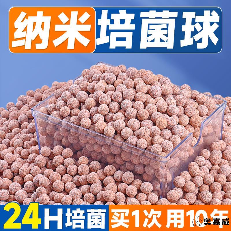 中空石英球滤材鱼缸过滤材料细菌屋硝化培菌