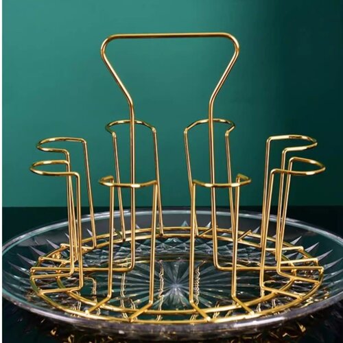 倒挂水杯沥水置物架家用杯架客厅茶杯玻璃杯