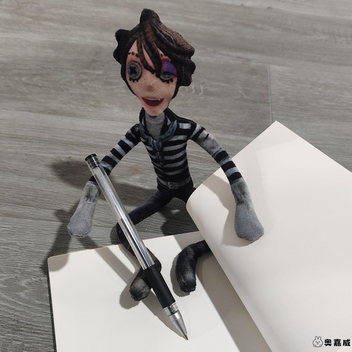 第五人格抽象玩偶卢卡迷你小摩托玩具手脚有