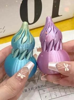 解压3d打印螺旋葫芦乐桌面可旋转