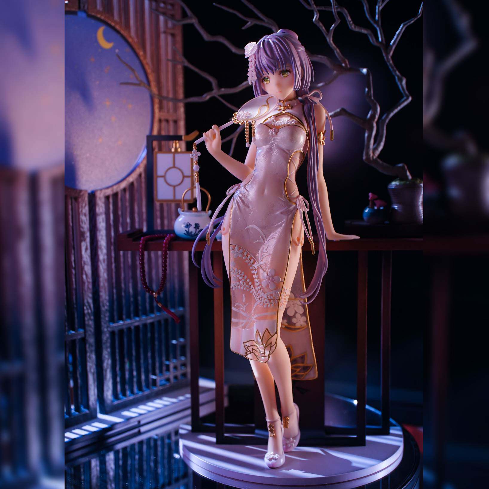 洛天依手办玩偶公仔摆件周边虚拟偶像旗袍美少女妹子歌手二次元