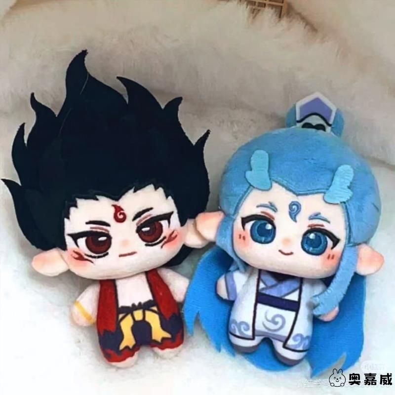 闹海周边哪吒棉花公仔小挂件PP棉