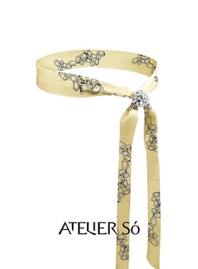 ATELIERSO倪索 24AW KARAT 系列-丝巾项链