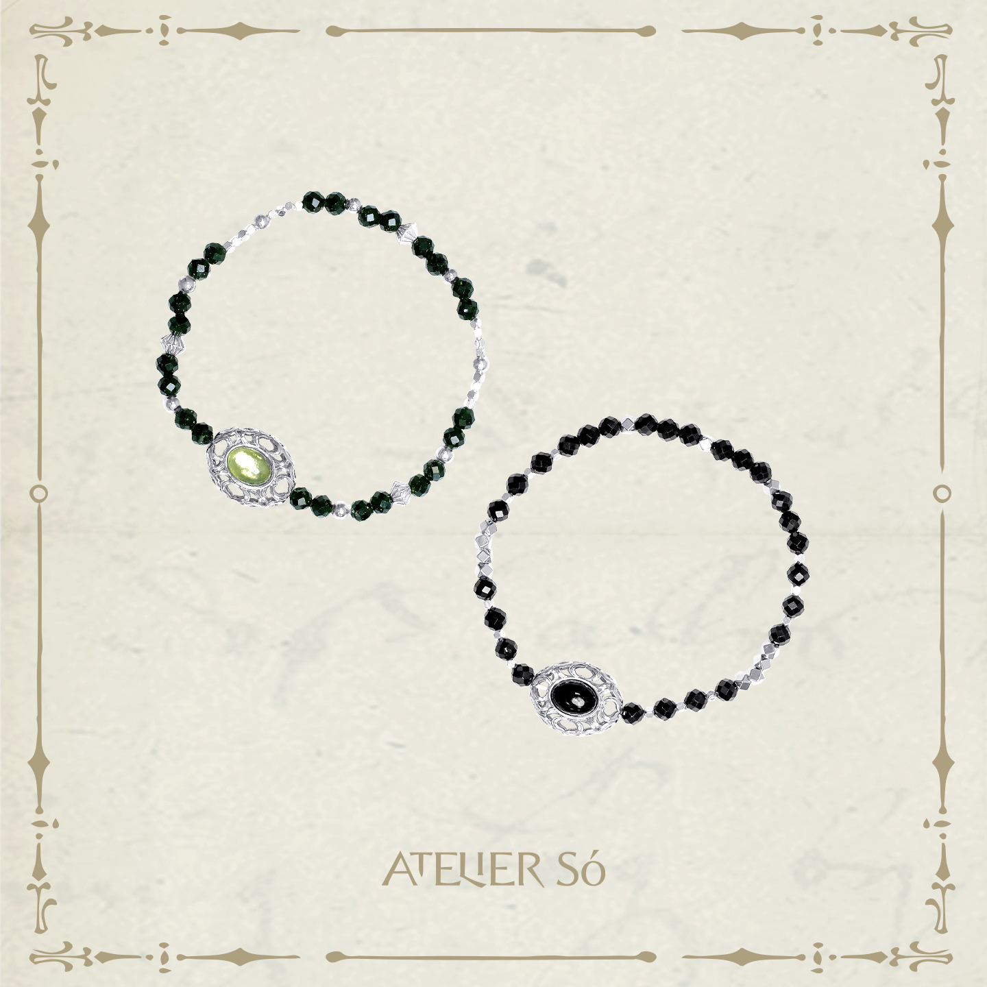 ATELIERSO 26SS 木精灵手串（橄榄石）