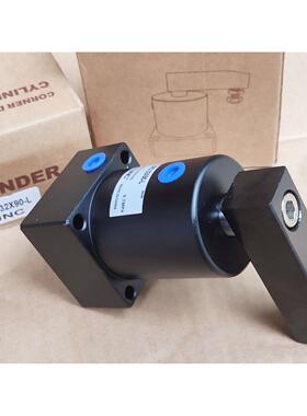 JNC气动SRC25/32/40/50/63*90-R/L旋转90度ACK转角下压夹紧气缸