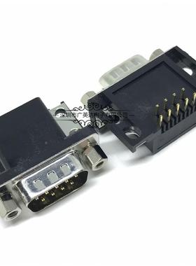 ADAM原装 DB9公座D-SUB9公头焊板式长款 DE09-PQ-SD5