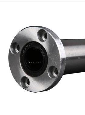 电镀防锈圆法兰直线轴承 加长型 LMF30L LMF35L LMF40L