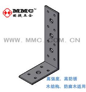 L型角铁角码木屋木别墅结构五金金属连接件BW-34815固捷五金MMC