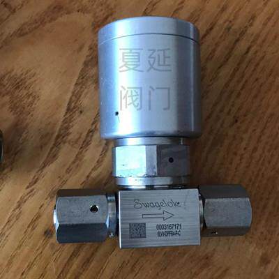 进口Swagelok世伟洛克6LW-DPPR4-P-C不锈钢气动隔膜阀