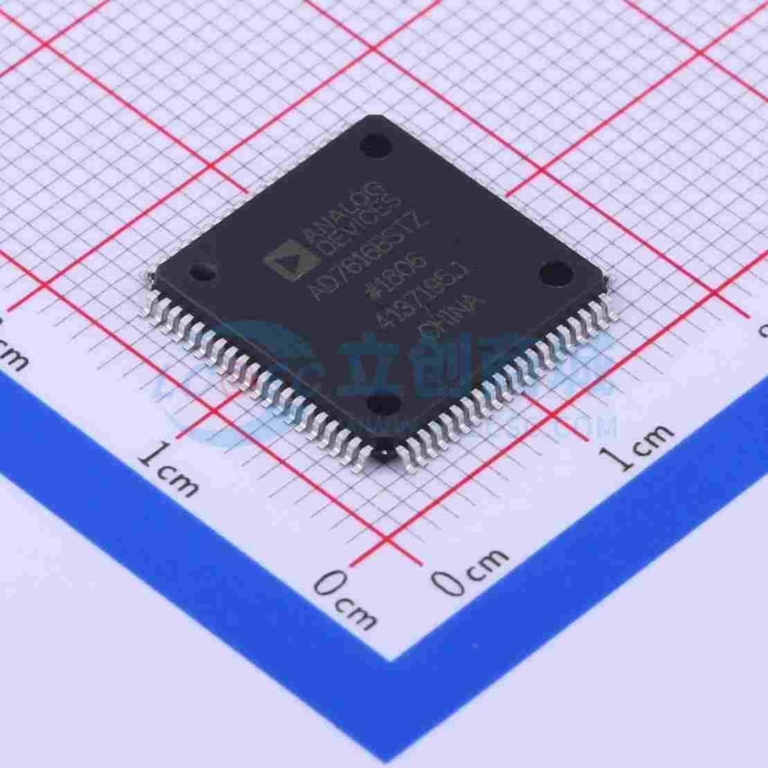 AD7616BSTZ-RL 封装LQFP-80 全新原装 16通道 模数转换芯片ADC