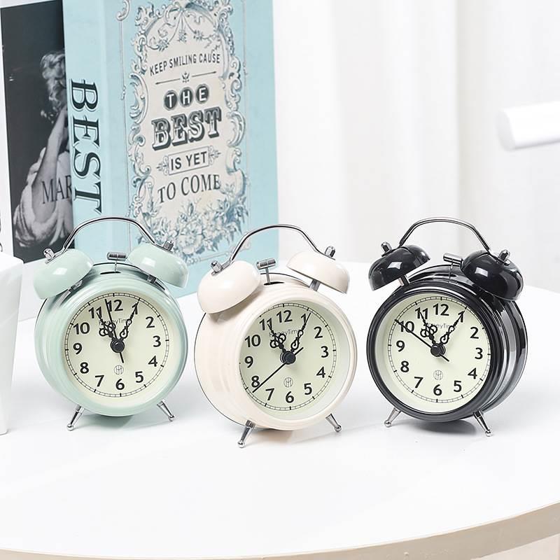 小闹钟起床新款少儿男孩女孩简约床头创意电子时钟学生用