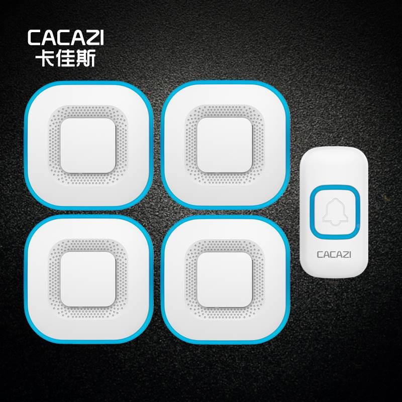 门铃无线家用智能超远距离电子遥控门玲老人病人呼叫器一拖四