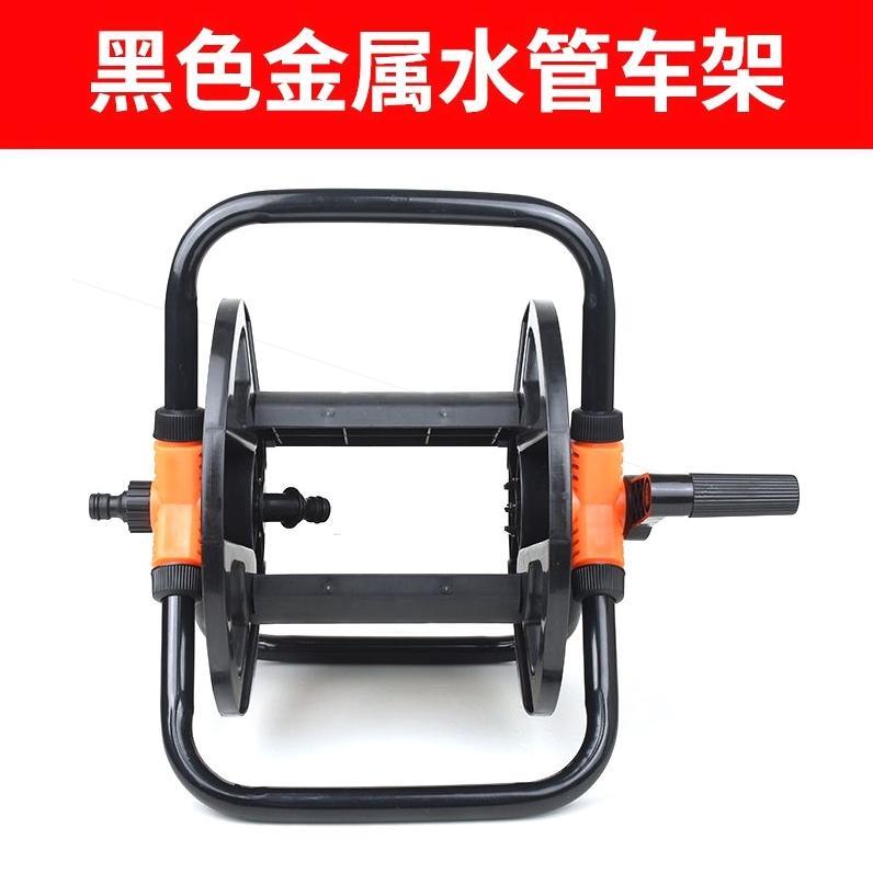 德国进口凌匠家用洗车水管收纳车架46分高压管收纳盘手摇轮盘绞盘