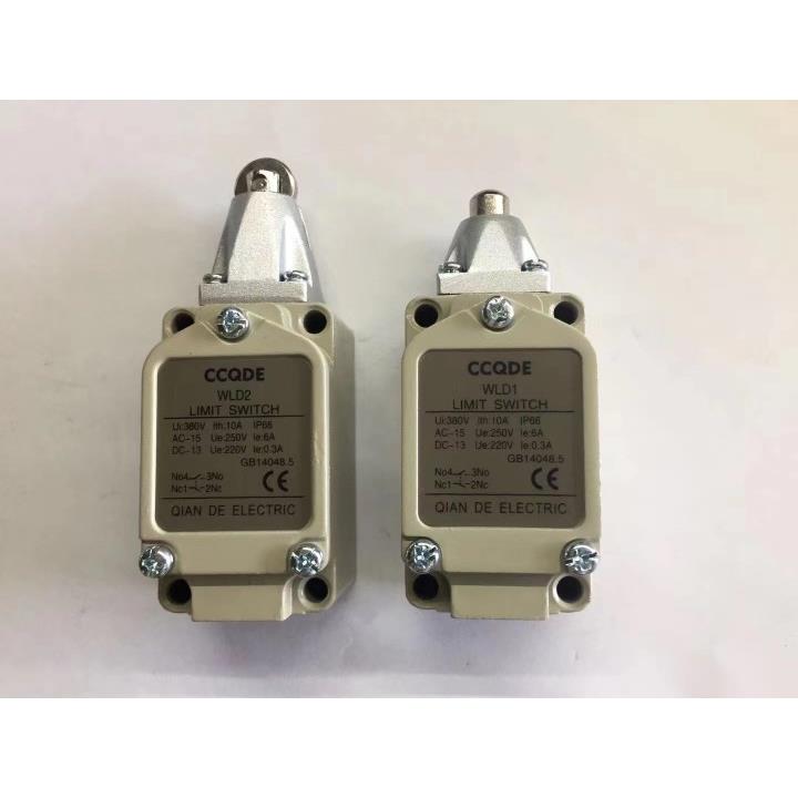 千得电气 双回路金属壳防水限位行程开关控制器 WLCA12-2 WLD1