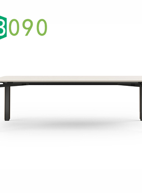 8090居品/设计师新品意大利Zenit酒店餐厅饭桌长方形创意金属餐桌