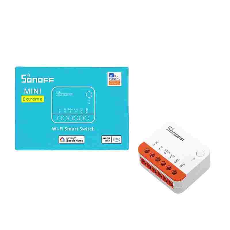 Sonoff MINI R4双控智能WIFI开关双向控制支持Amazon Alexa语音