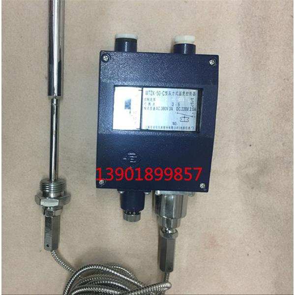 温度控制器 WTZK-50-C  40-80度 3米  上海远东