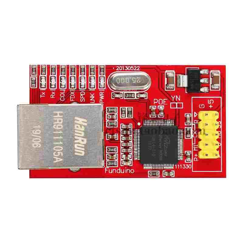 红板 电子积木 W5100以太网模块 Ethernet网络模块