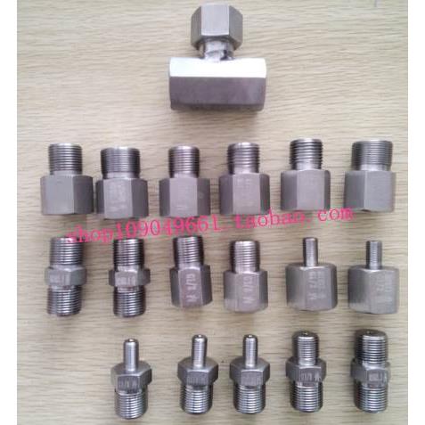 特殊规格的压力表转接头管件校验台压力泵效验仪传感器连接转换