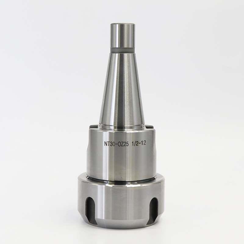 高精刀柄铣床快换强力50铣刀柄NT40/30-OZ25一体螺帽快换R8铣夹头