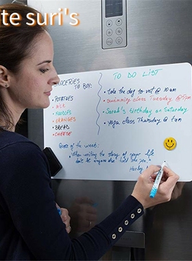 A5 Magnetic Whiteboard Fridge Magnets Dry Wipe White Board M