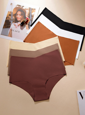 内裤Unmarked ice silk oversized cotton crotch triangle pants