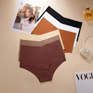 内裤Unmarked ice silk oversized cotton crotch triangle pants