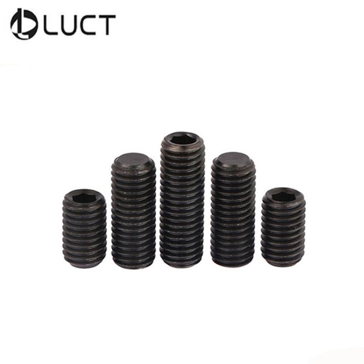 12.9级内六角平端紧定螺钉无头机丝米螺顶丝基米螺丝M14M18M20M24