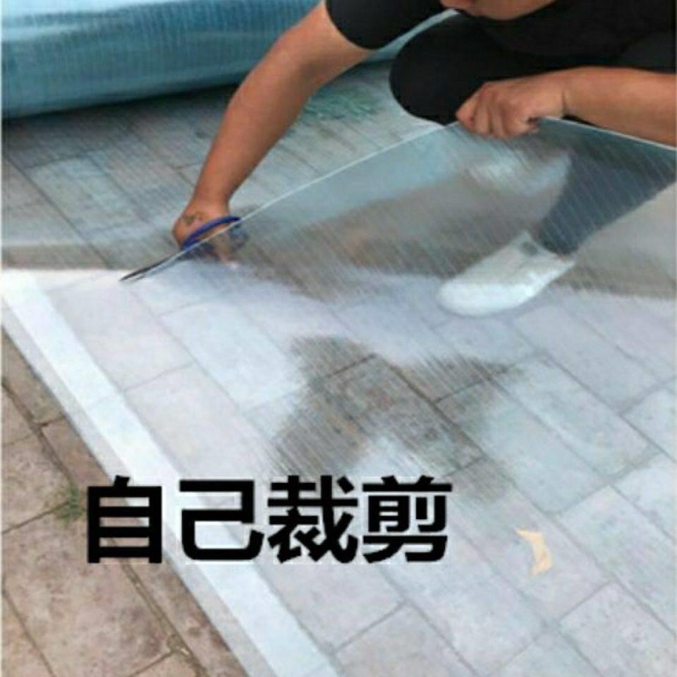 阳台遮雨挡板 窗户防风防雨防晒家用免打孔pvc透明塑料无声雨棚遮
