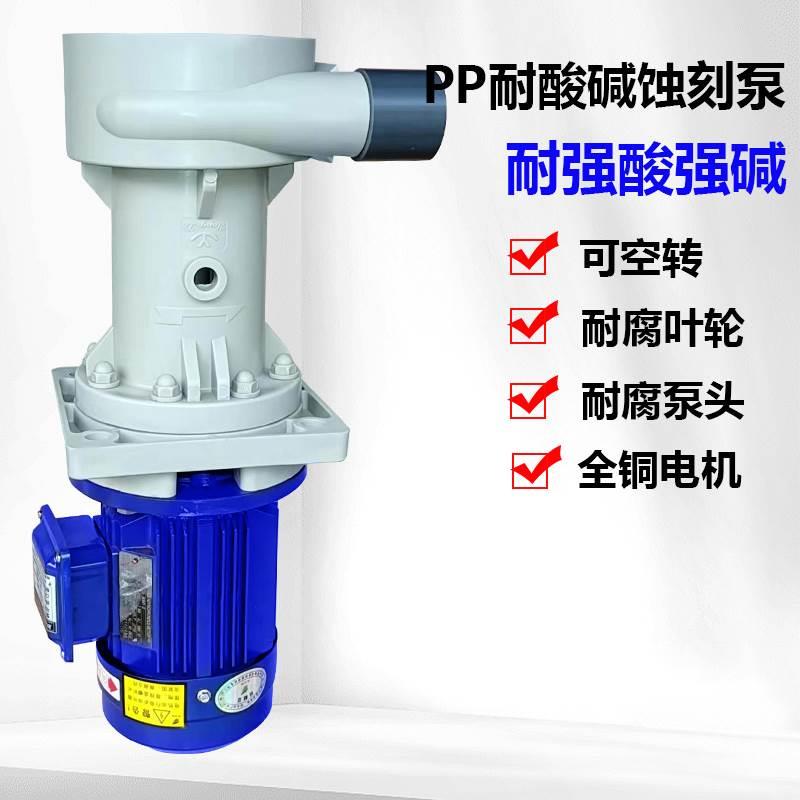 胜川宝CML-32VK-1工业蚀刻电镀化工液下泵方盘槽内立式泵0.75KW