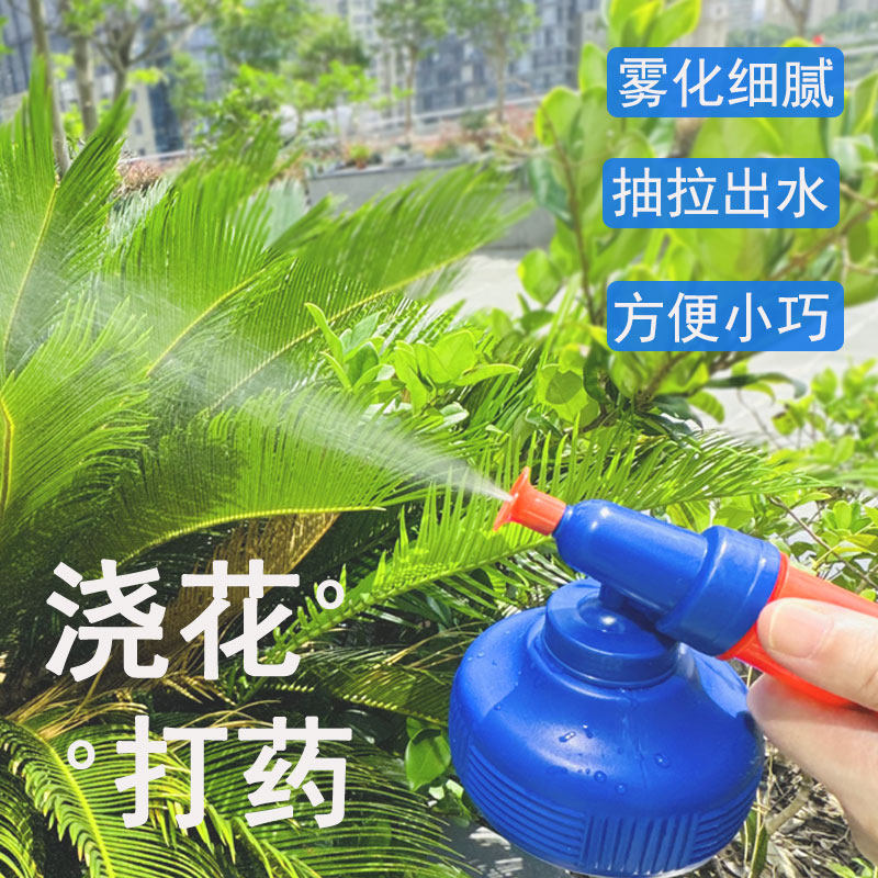喷壶花卉打药喷洒施肥菜地农用灭虫推拉往复老式喷雾器手动推药机