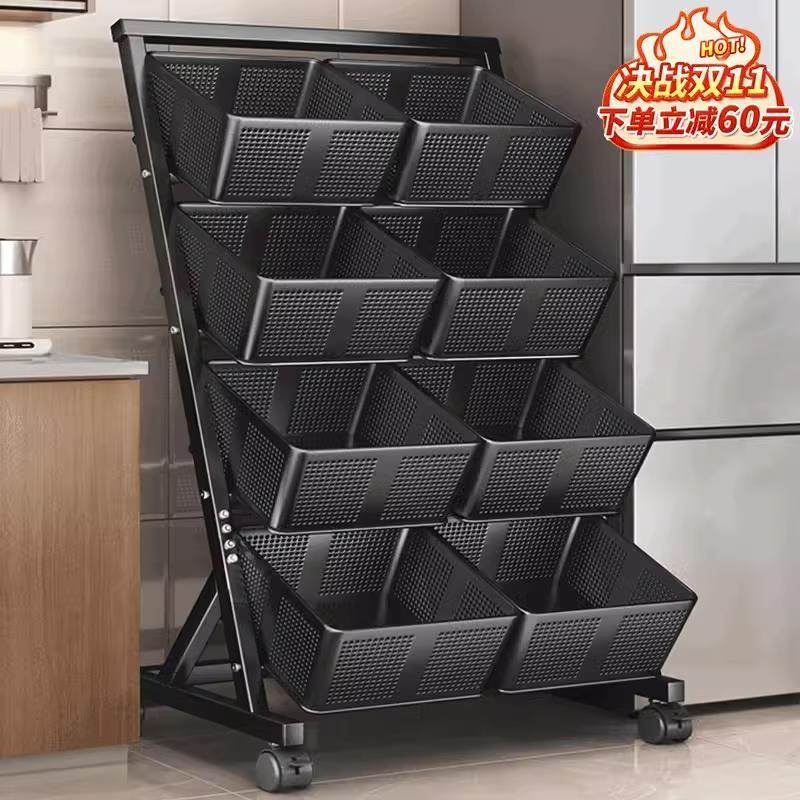 厨房置物架落地多层菜篮子家用小推车零食收纳筐果蔬菜架子储物架,玩具/童车/益智/积木/模型,其它玩具,淘宝优惠券,粉丝福利购,淘宝优惠卷