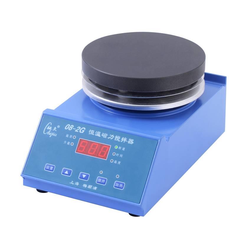 上海梅颖浦08-2G/H01-1A/SH05-3G恒温加热磁力搅拌器实验室250℃
