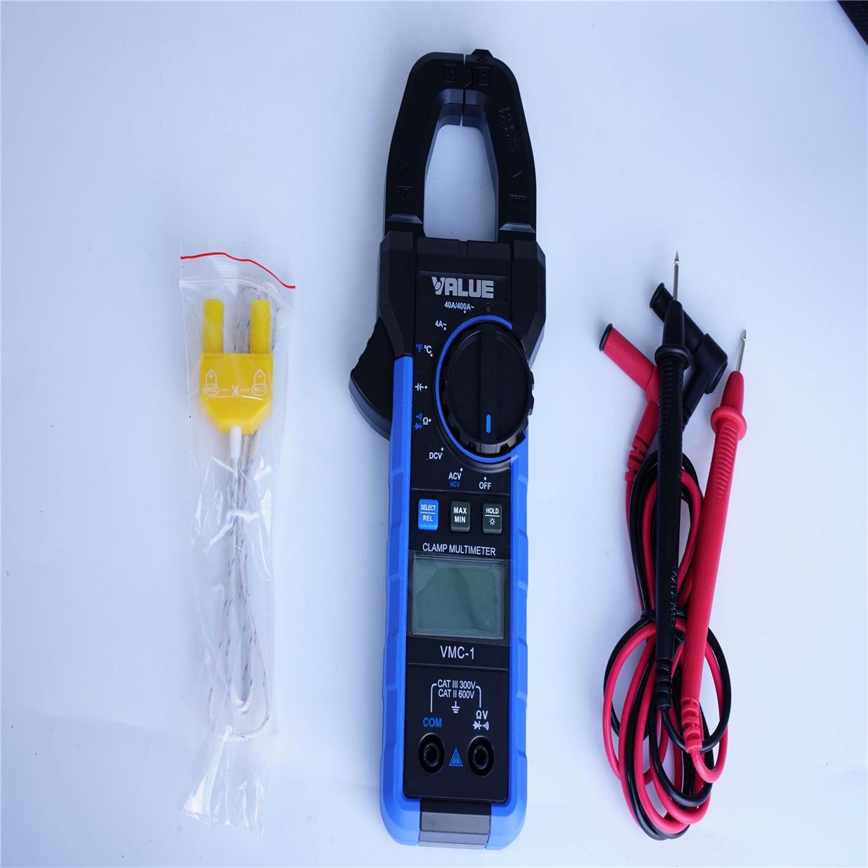 厂家直销飞越17年新款可测电容电阻钳形表VCM210多功能迷你钳形表