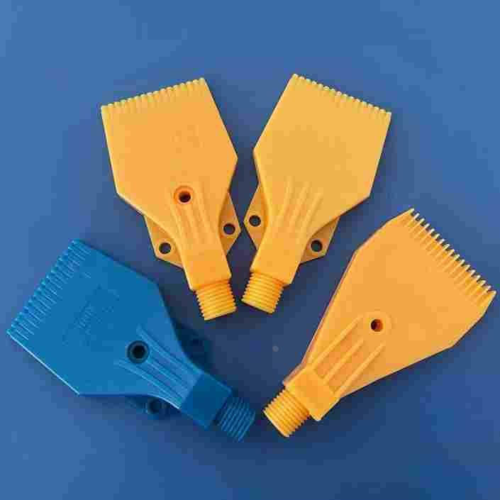 ABS塑料吹风喷嘴竹节管冷却WIND-1/4 梳形 F型风干吹气嘴风刀喷头