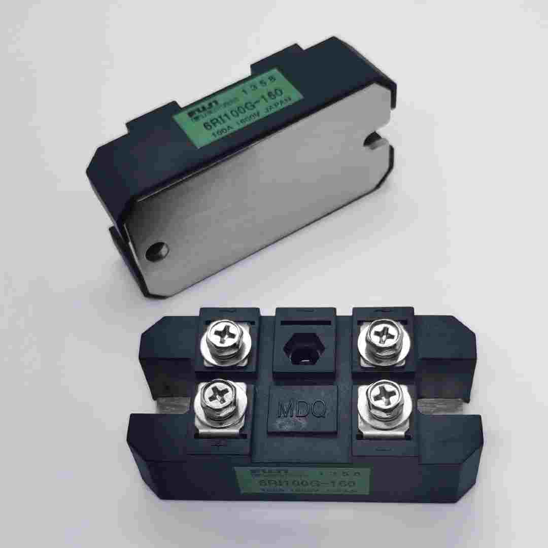 6RI100G-160单相整流桥MDQ100A 1600V 发电机火花机线切割机模块