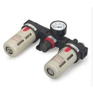 BC4000油水分离器带调压阀4分牙 三联件过滤器 过滤调压阀